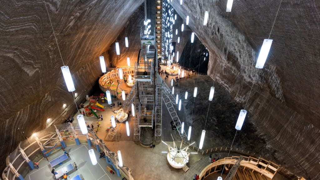 mine sel salina turda roumanie